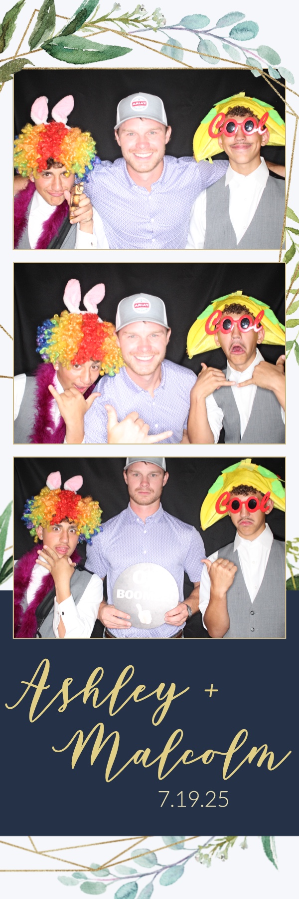 Ashley and Malcolm | View more photos from the event at gallery.photoboothbillings.com/u/PhotoBoothBillings/Ashley-and-Malcolm