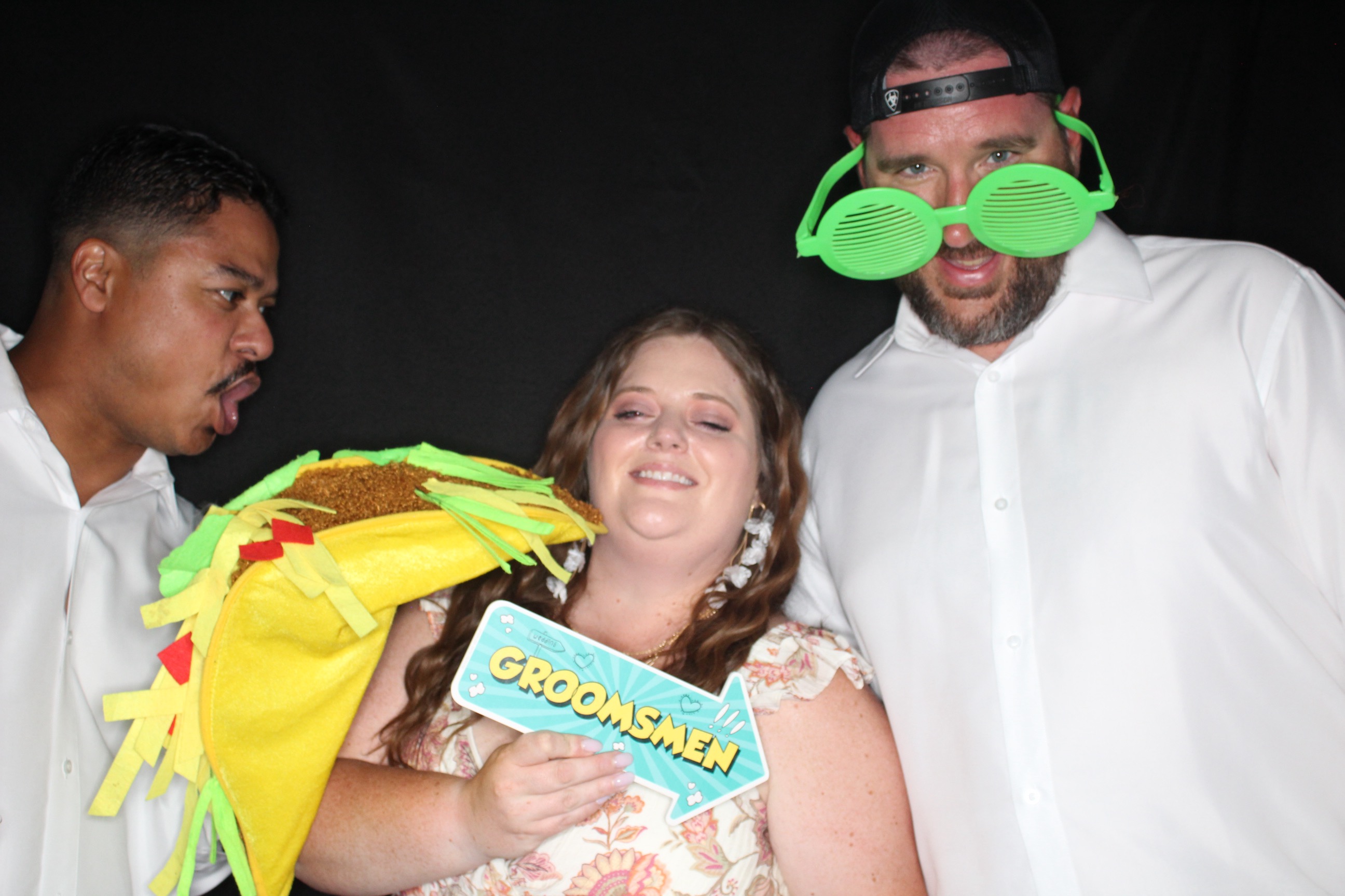 Ashley and Malcolm | View more photos from the event at gallery.photoboothbillings.com/u/PhotoBoothBillings/Ashley-and-Malcolm