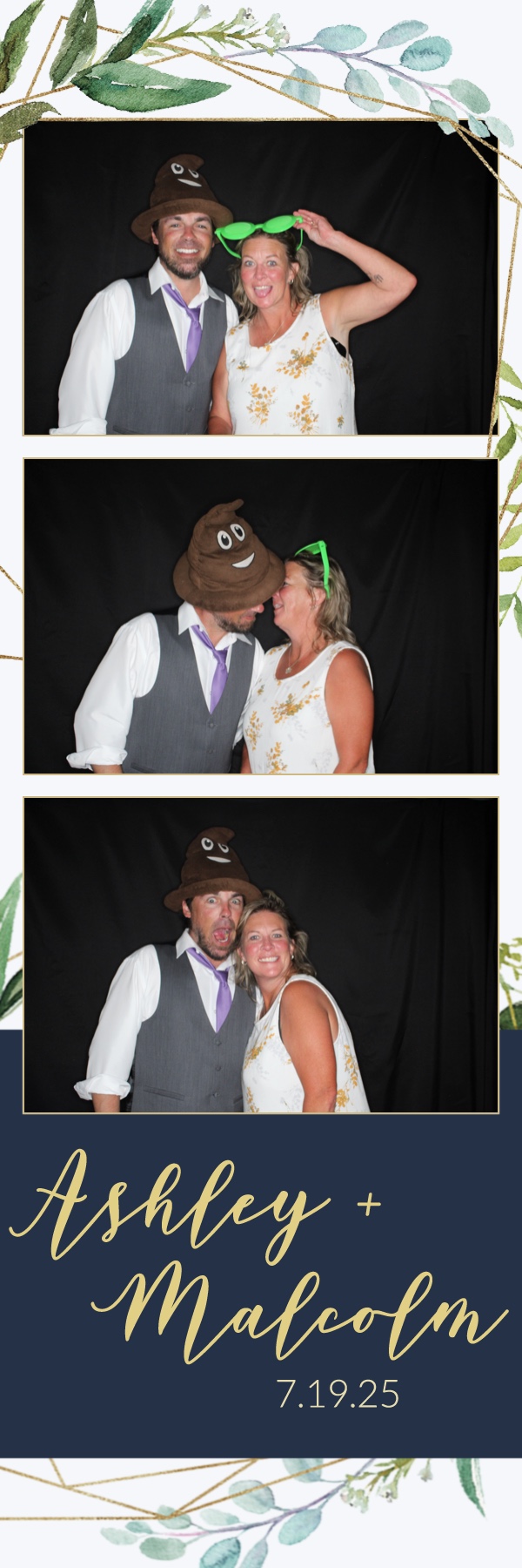 Ashley and Malcolm | View more photos from the event at gallery.photoboothbillings.com/u/PhotoBoothBillings/Ashley-and-Malcolm