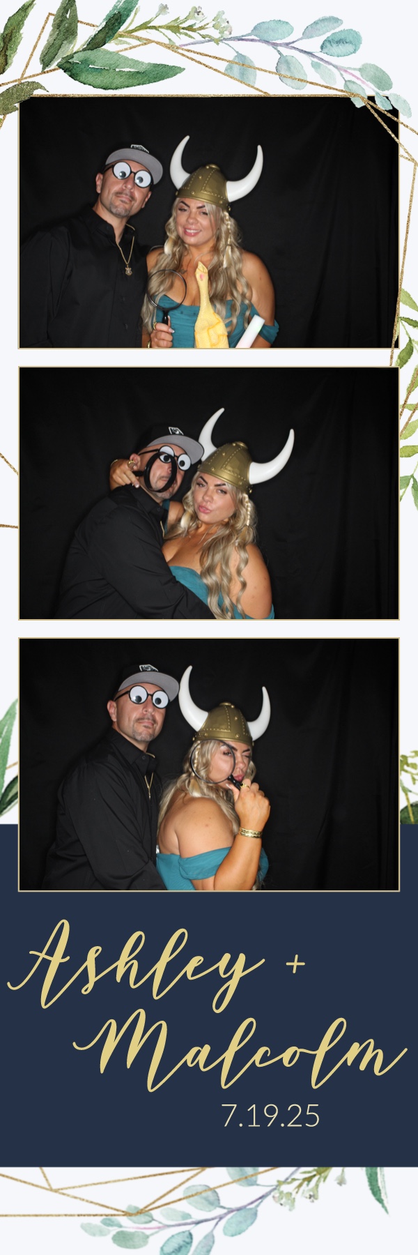 Ashley and Malcolm | View more photos from the event at gallery.photoboothbillings.com/u/PhotoBoothBillings/Ashley-and-Malcolm