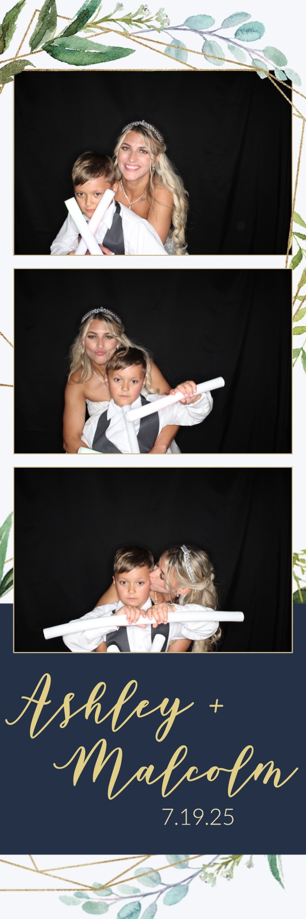 Ashley and Malcolm | View more photos from the event at gallery.photoboothbillings.com/u/PhotoBoothBillings/Ashley-and-Malcolm