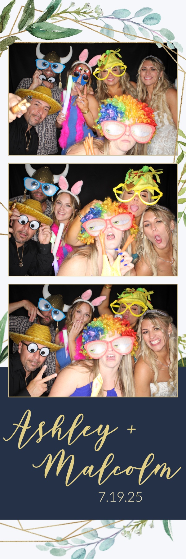 Ashley and Malcolm | View more photos from the event at gallery.photoboothbillings.com/u/PhotoBoothBillings/Ashley-and-Malcolm