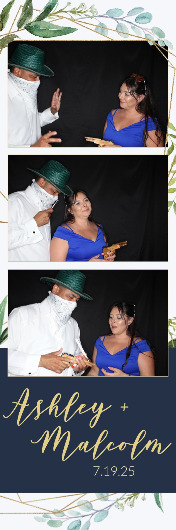 Ashley and Malcolm | View more photos from the event at gallery.photoboothbillings.com/u/PhotoBoothBillings/Ashley-and-Malcolm