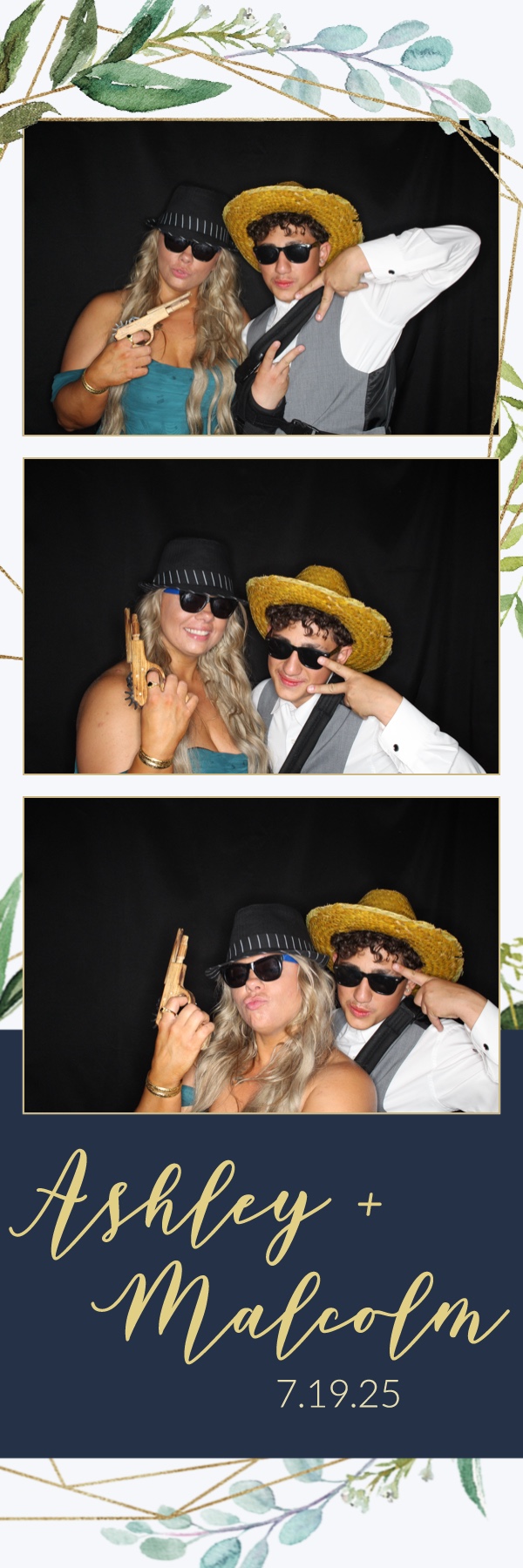 Ashley and Malcolm | View more photos from the event at gallery.photoboothbillings.com/u/PhotoBoothBillings/Ashley-and-Malcolm