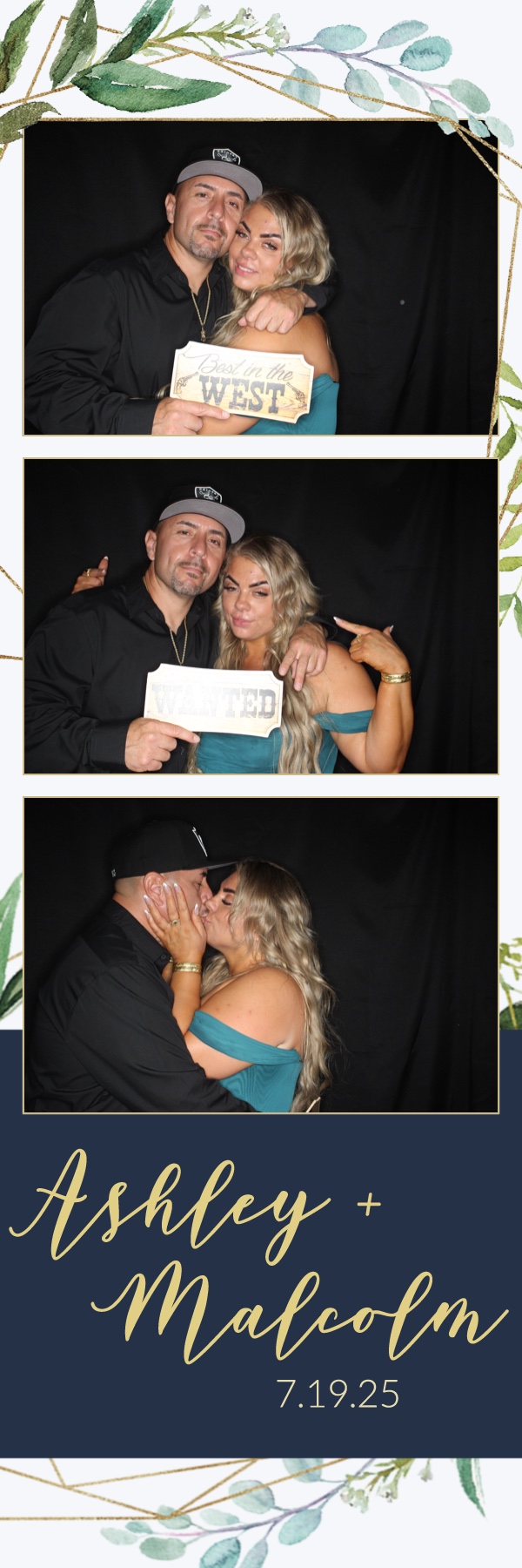 Ashley and Malcolm | View more photos from the event at gallery.photoboothbillings.com/u/PhotoBoothBillings/Ashley-and-Malcolm
