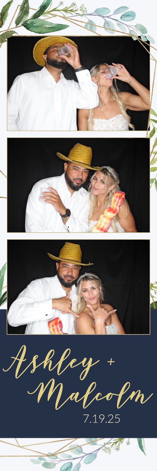 Ashley and Malcolm | View more photos from the event at gallery.photoboothbillings.com/u/PhotoBoothBillings/Ashley-and-Malcolm