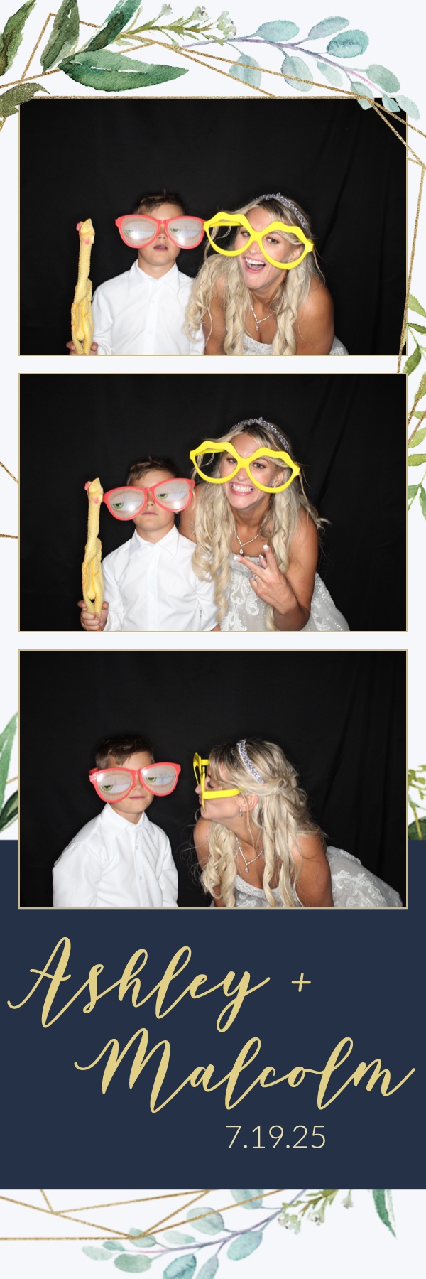 Ashley and Malcolm | View more photos from the event at gallery.photoboothbillings.com/u/PhotoBoothBillings/Ashley-and-Malcolm