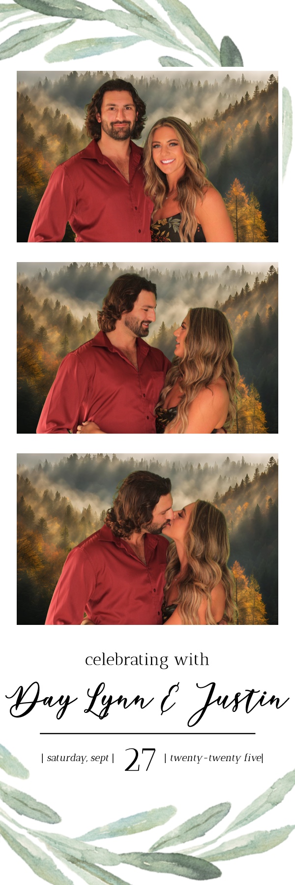 Day Lynn and Justin's Wedding | View more photos from the event at gallery.photoboothbillings.com/u/PhotoBoothBillings/Day-Lynn-and-Justins-Wedding