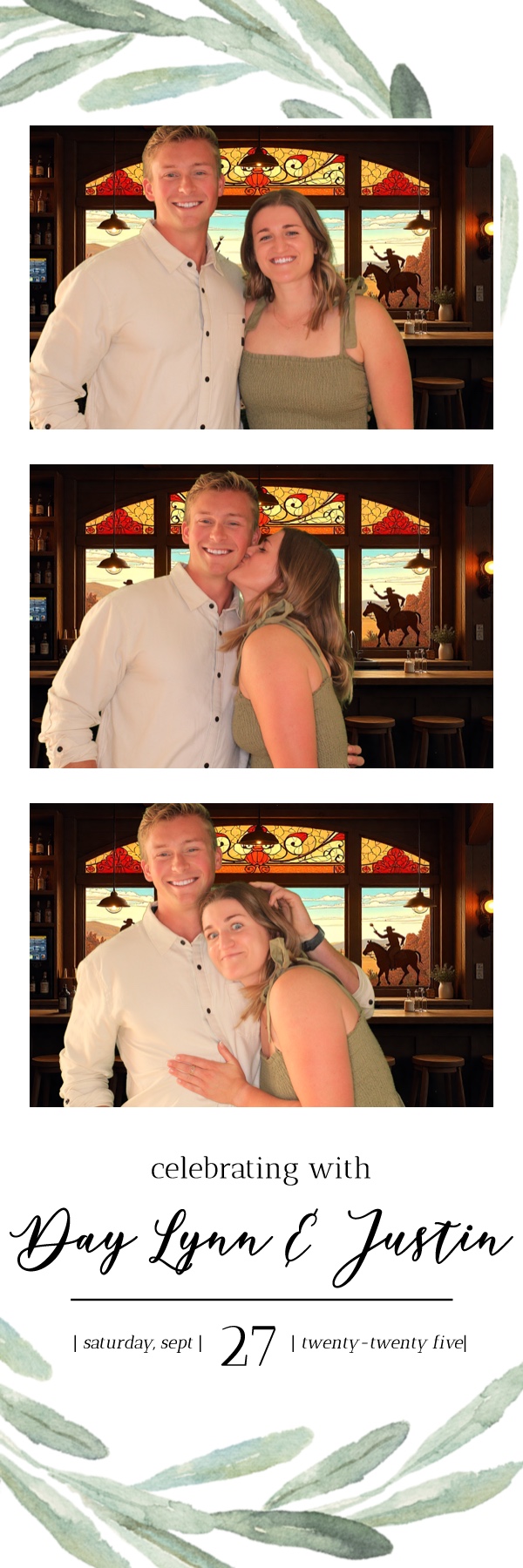 Day Lynn and Justin's Wedding | View more photos from the event at gallery.photoboothbillings.com/u/PhotoBoothBillings/Day-Lynn-and-Justins-Wedding