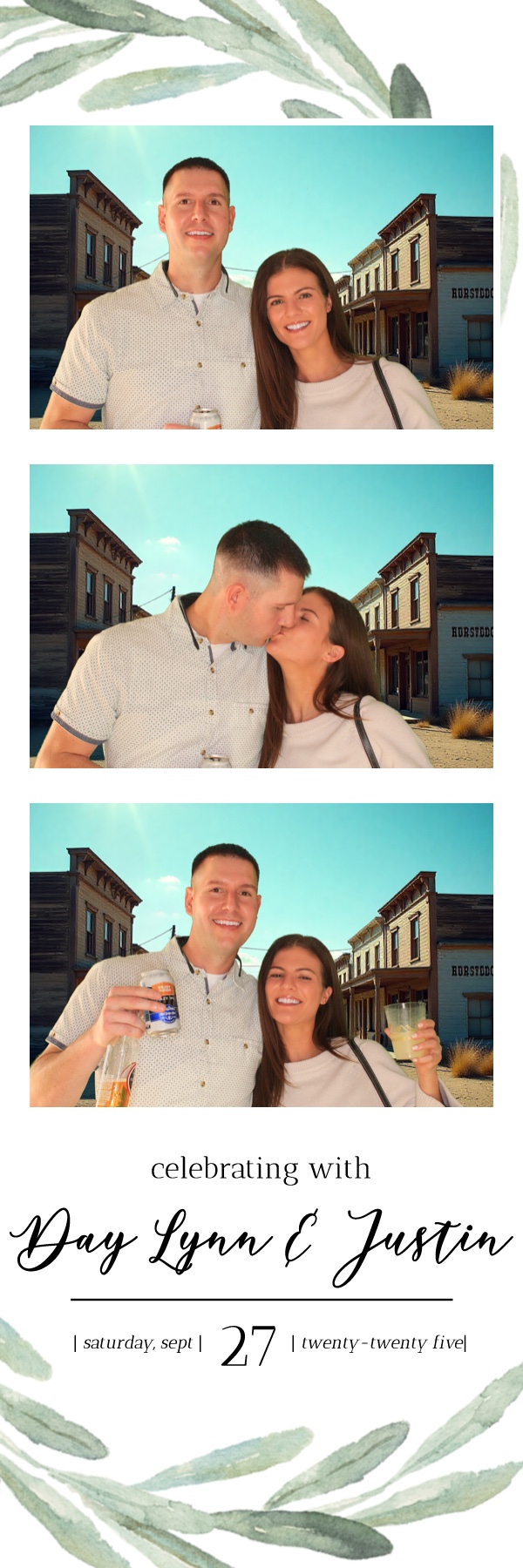 Day Lynn and Justin's Wedding | View more photos from the event at gallery.photoboothbillings.com/u/PhotoBoothBillings/Day-Lynn-and-Justins-Wedding