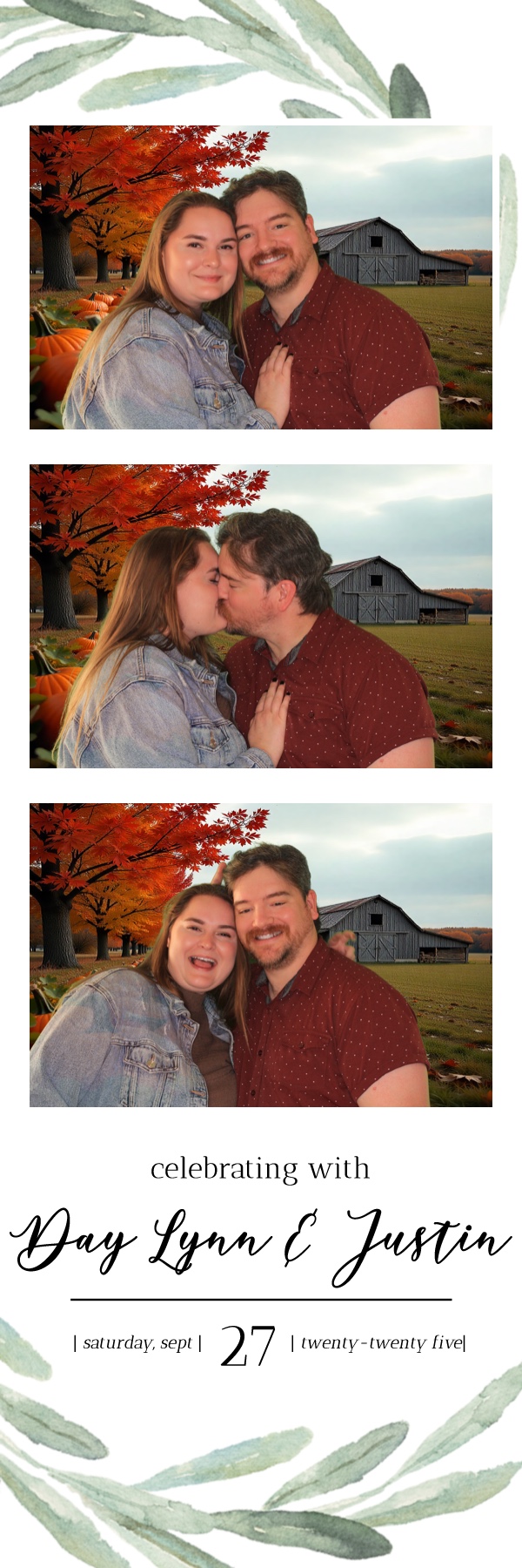 Day Lynn and Justin's Wedding | View more photos from the event at gallery.photoboothbillings.com/u/PhotoBoothBillings/Day-Lynn-and-Justins-Wedding