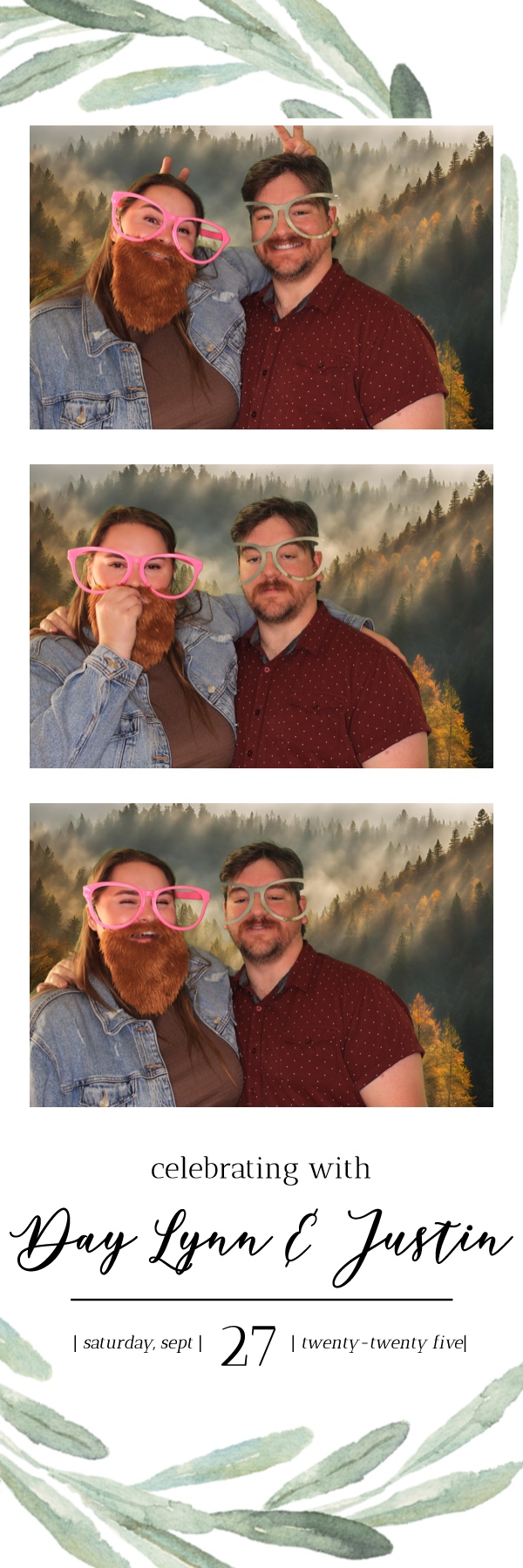 Day Lynn and Justin's Wedding | View more photos from the event at gallery.photoboothbillings.com/u/PhotoBoothBillings/Day-Lynn-and-Justins-Wedding