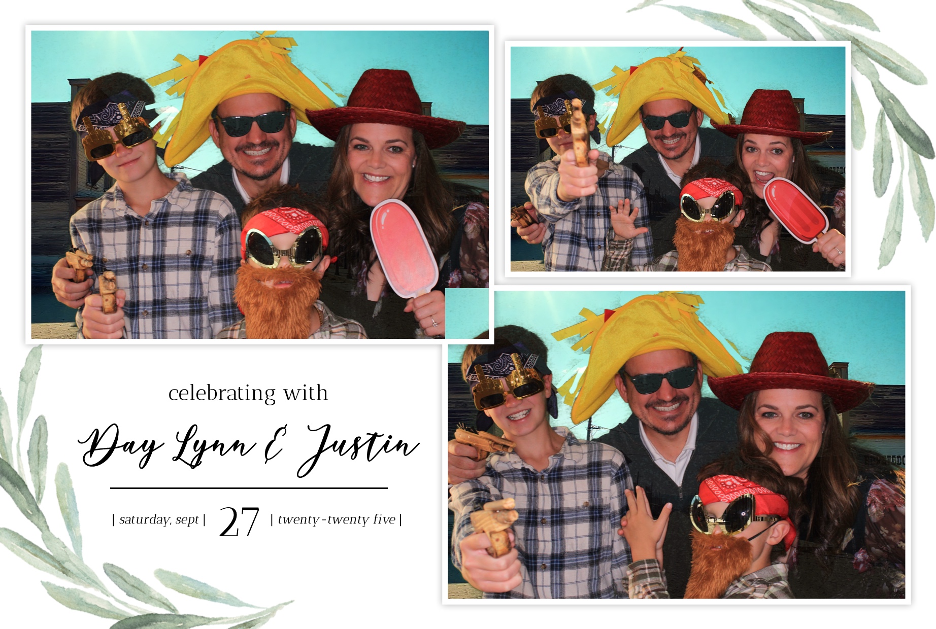 Day Lynn and Justin's Wedding | View more photos from the event at gallery.photoboothbillings.com/u/PhotoBoothBillings/Day-Lynn-and-Justins-Wedding