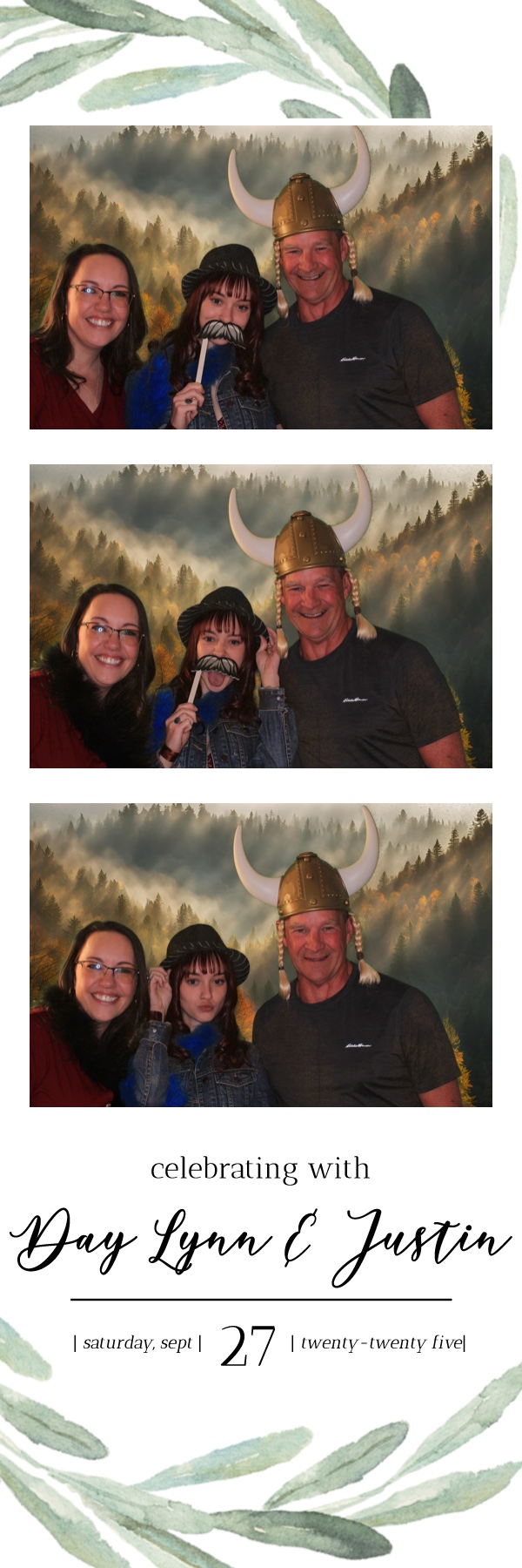 Day Lynn and Justin's Wedding | View more photos from the event at gallery.photoboothbillings.com/u/PhotoBoothBillings/Day-Lynn-and-Justins-Wedding