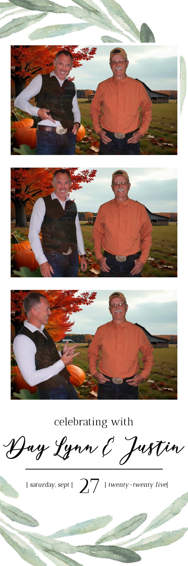 Day Lynn and Justin's Wedding | View more photos from the event at gallery.photoboothbillings.com/u/PhotoBoothBillings/Day-Lynn-and-Justins-Wedding