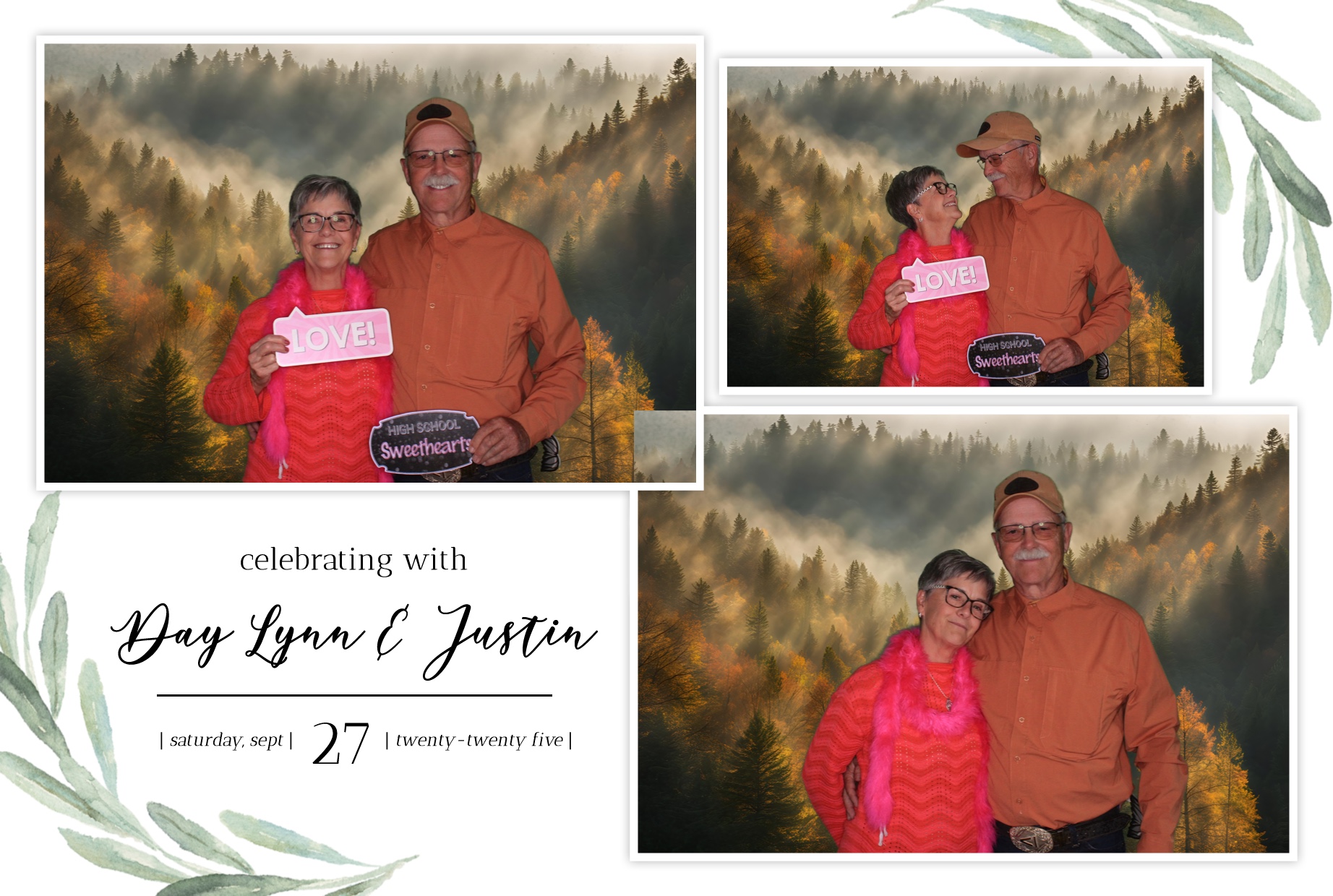 Day Lynn and Justin's Wedding | View more photos from the event at gallery.photoboothbillings.com/u/PhotoBoothBillings/Day-Lynn-and-Justins-Wedding