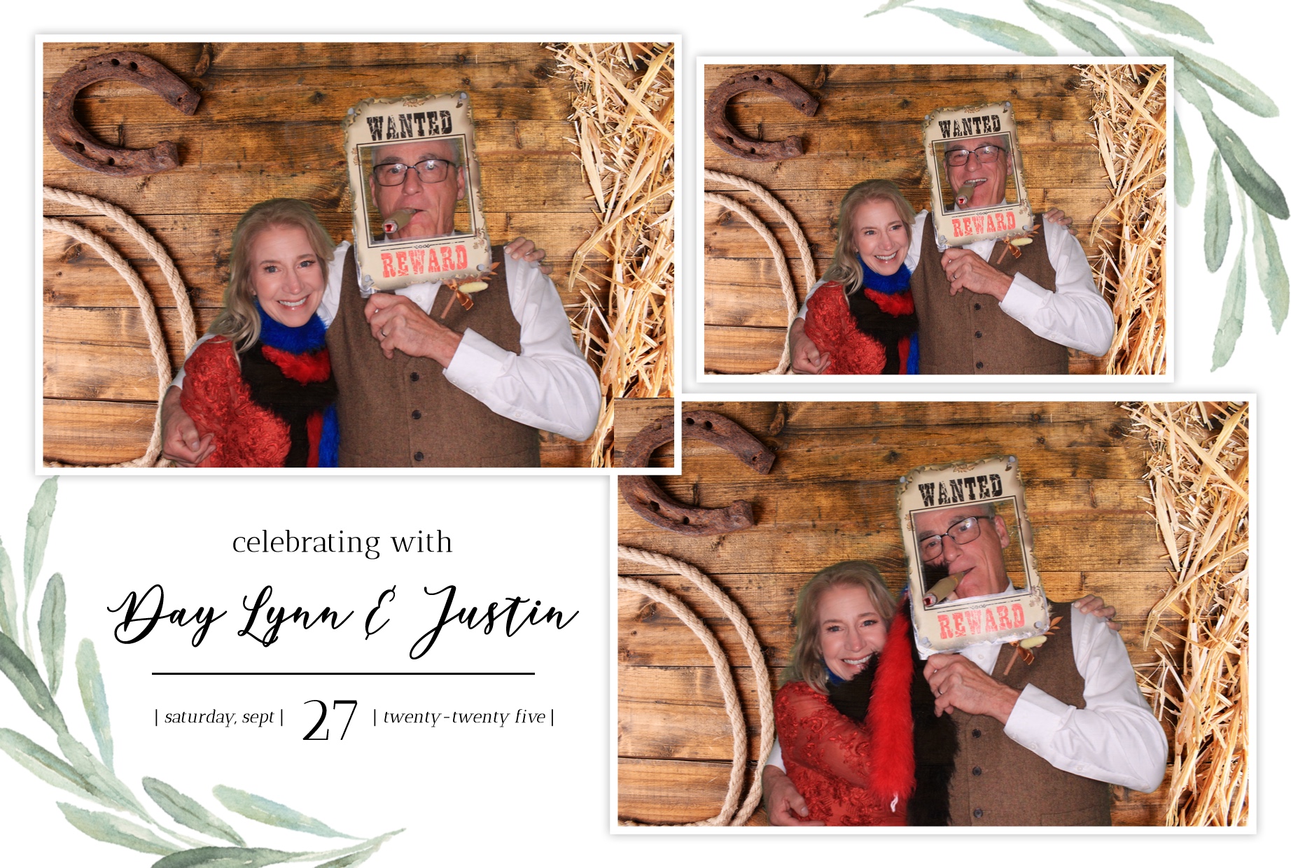 Day Lynn and Justin's Wedding | View more photos from the event at gallery.photoboothbillings.com/u/PhotoBoothBillings/Day-Lynn-and-Justins-Wedding