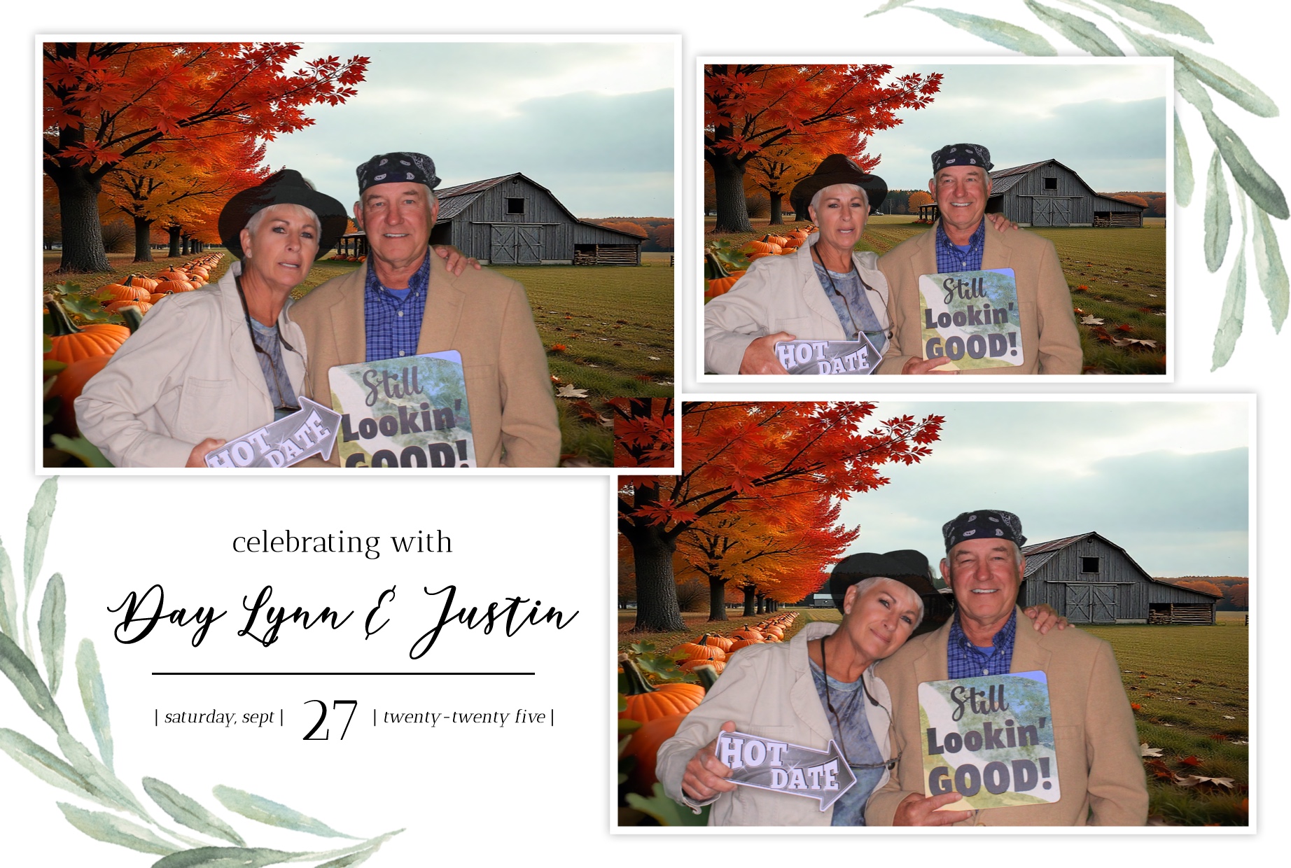 Day Lynn and Justin's Wedding | View more photos from the event at gallery.photoboothbillings.com/u/PhotoBoothBillings/Day-Lynn-and-Justins-Wedding