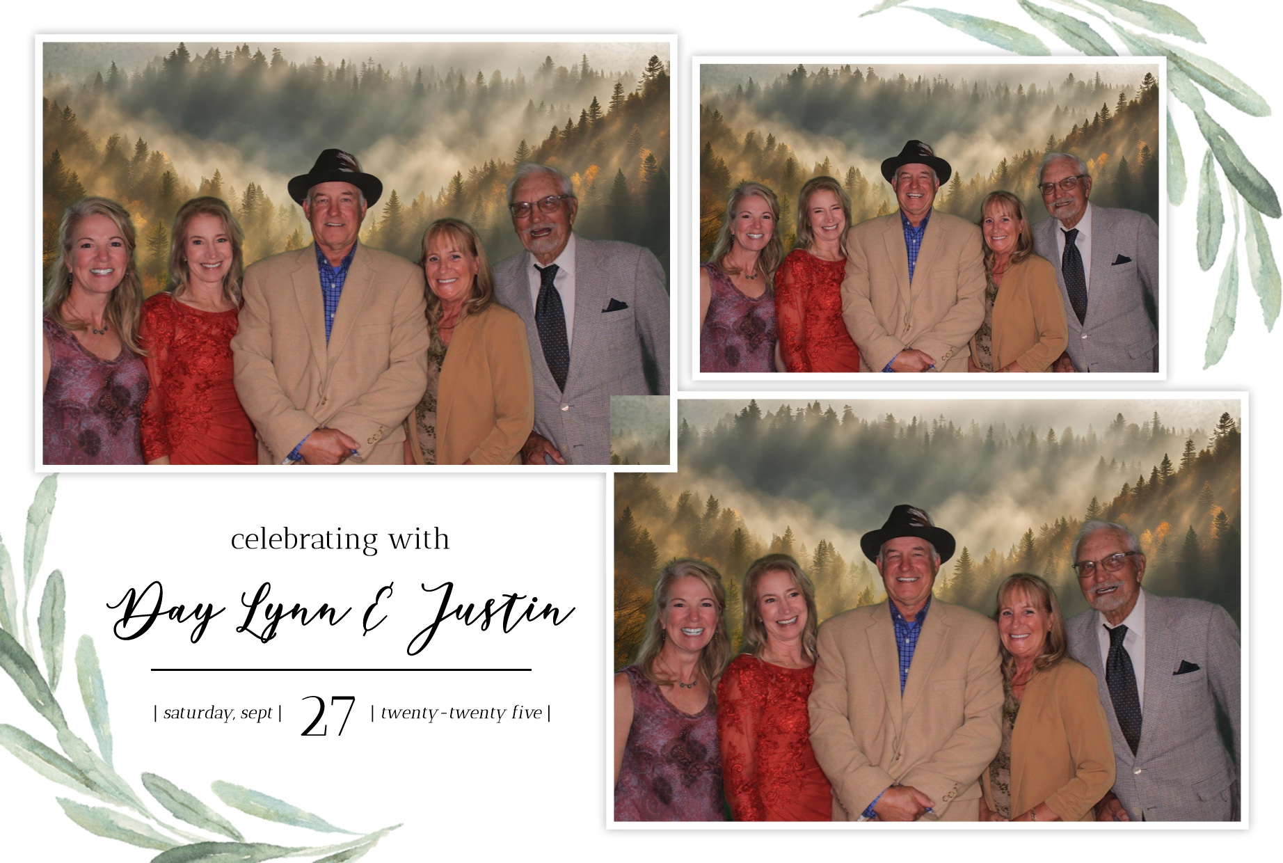 Day Lynn and Justin's Wedding | View more photos from the event at gallery.photoboothbillings.com/u/PhotoBoothBillings/Day-Lynn-and-Justins-Wedding