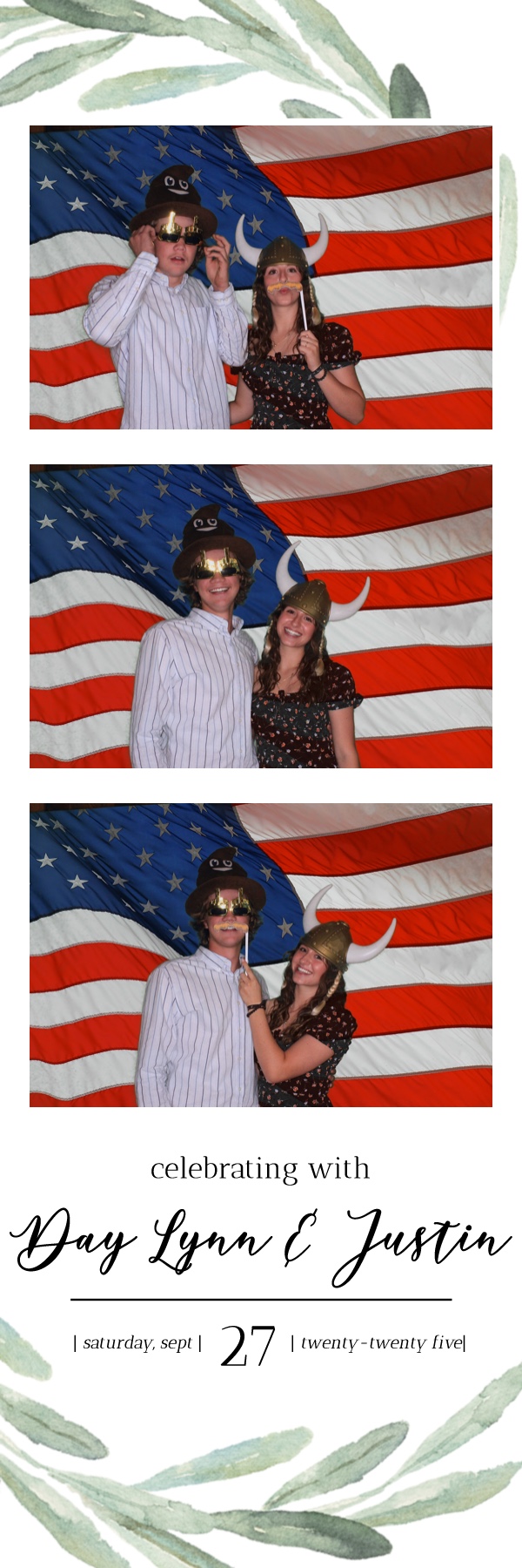 Day Lynn and Justin's Wedding | View more photos from the event at gallery.photoboothbillings.com/u/PhotoBoothBillings/Day-Lynn-and-Justins-Wedding