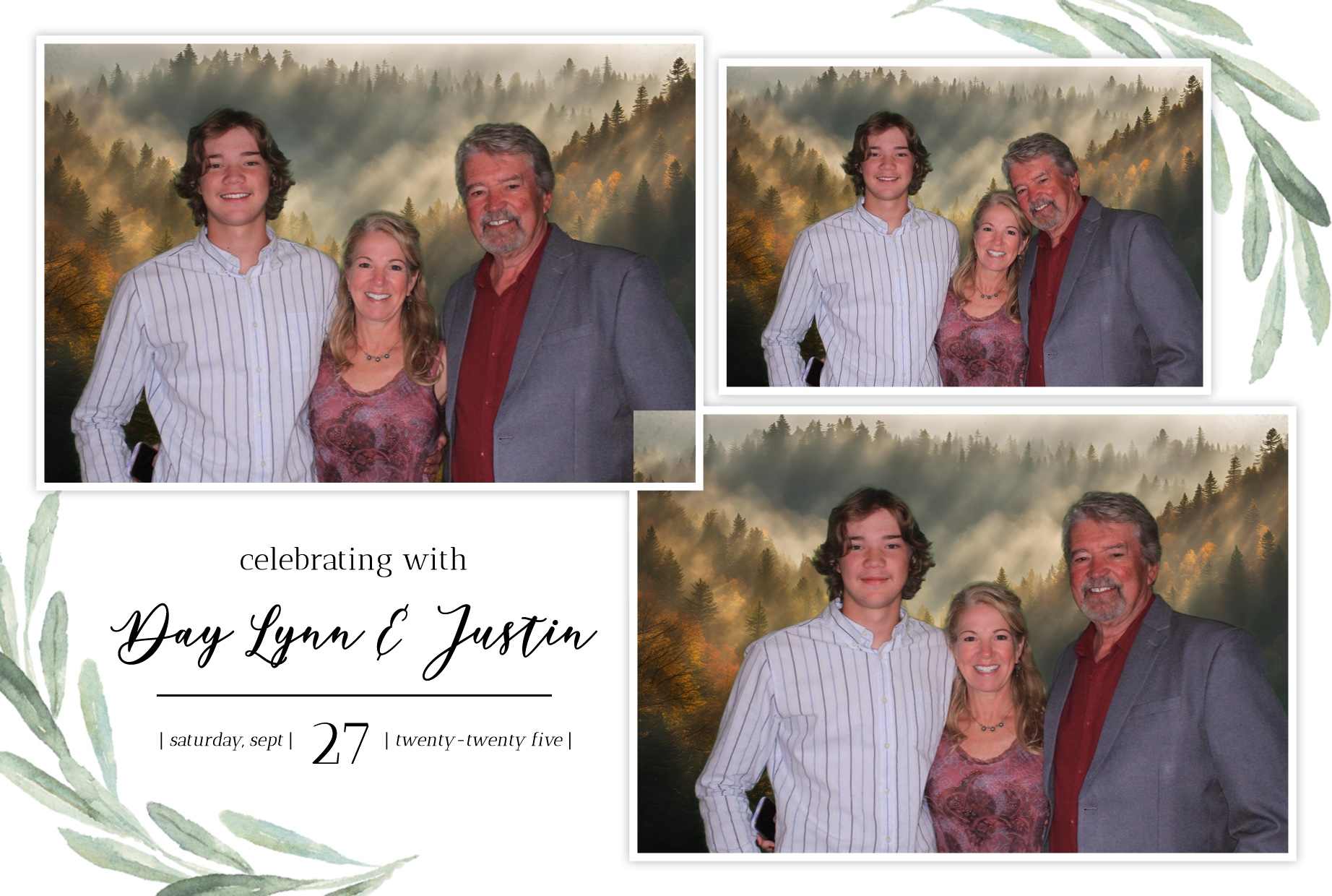 Day Lynn and Justin's Wedding | View more photos from the event at gallery.photoboothbillings.com/u/PhotoBoothBillings/Day-Lynn-and-Justins-Wedding