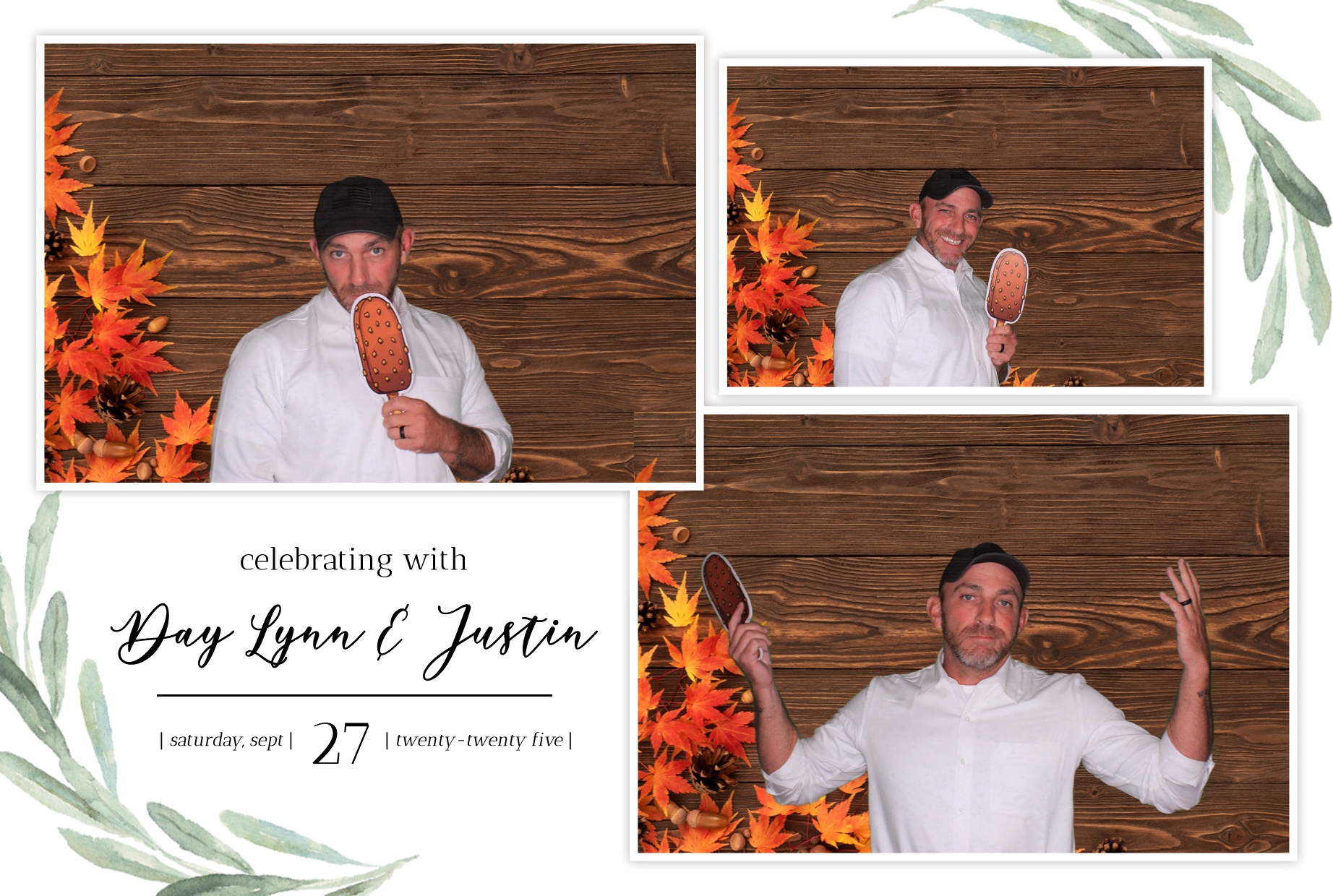 Day Lynn and Justin's Wedding | View more photos from the event at gallery.photoboothbillings.com/u/PhotoBoothBillings/Day-Lynn-and-Justins-Wedding