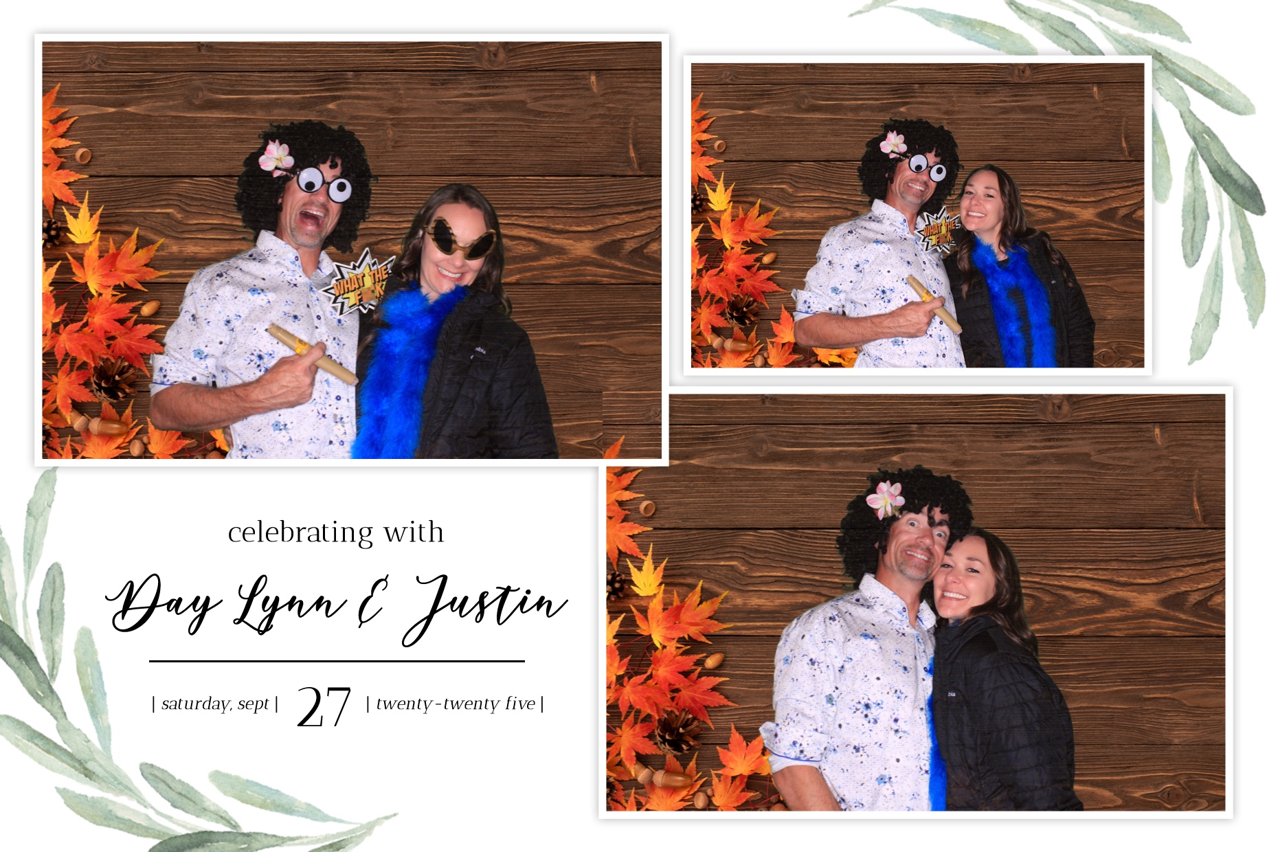 Day Lynn and Justin's Wedding | View more photos from the event at gallery.photoboothbillings.com/u/PhotoBoothBillings/Day-Lynn-and-Justins-Wedding