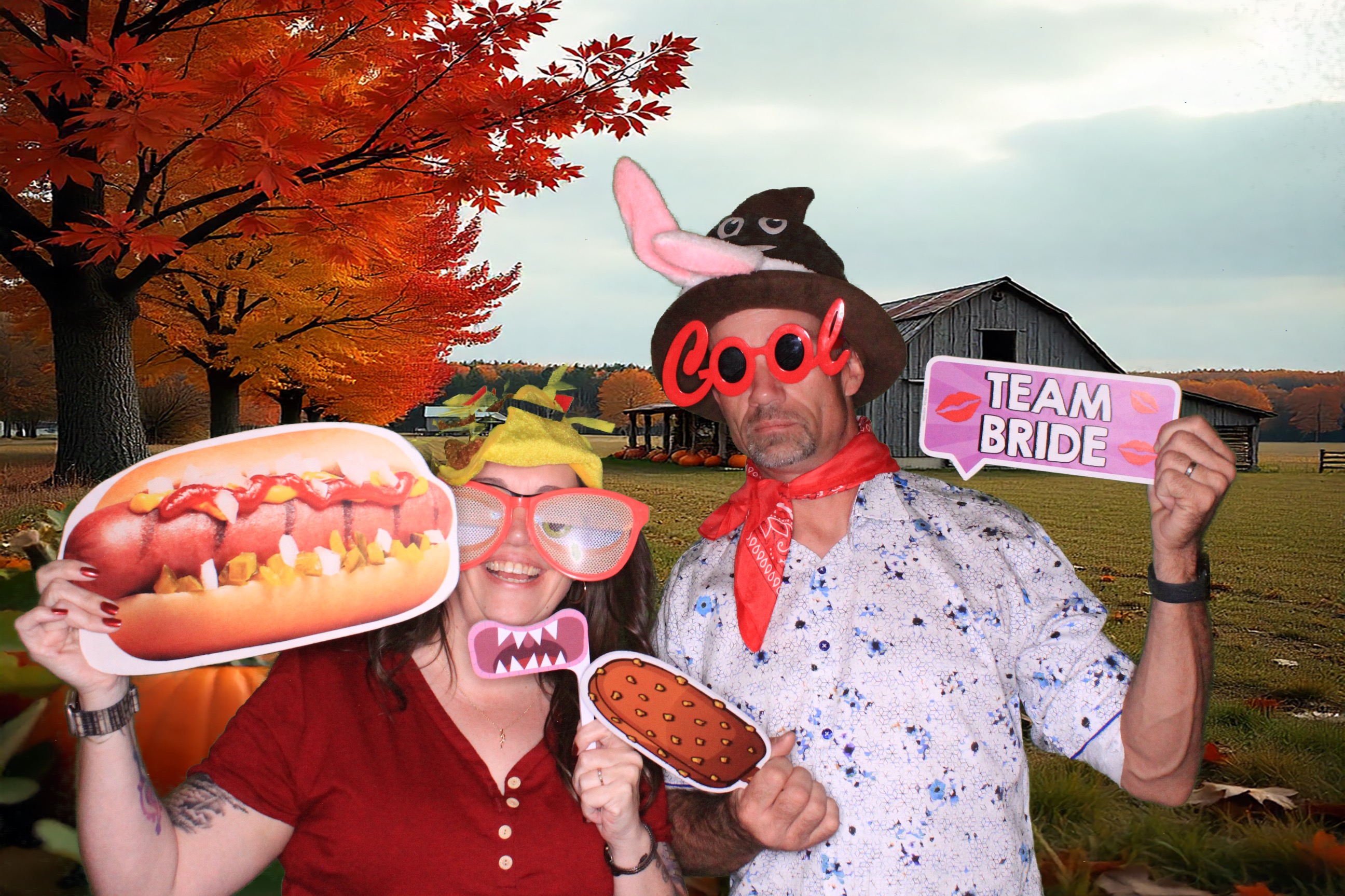 Day Lynn and Justin's Wedding | View more photos from the event at gallery.photoboothbillings.com/u/PhotoBoothBillings/Day-Lynn-and-Justins-Wedding