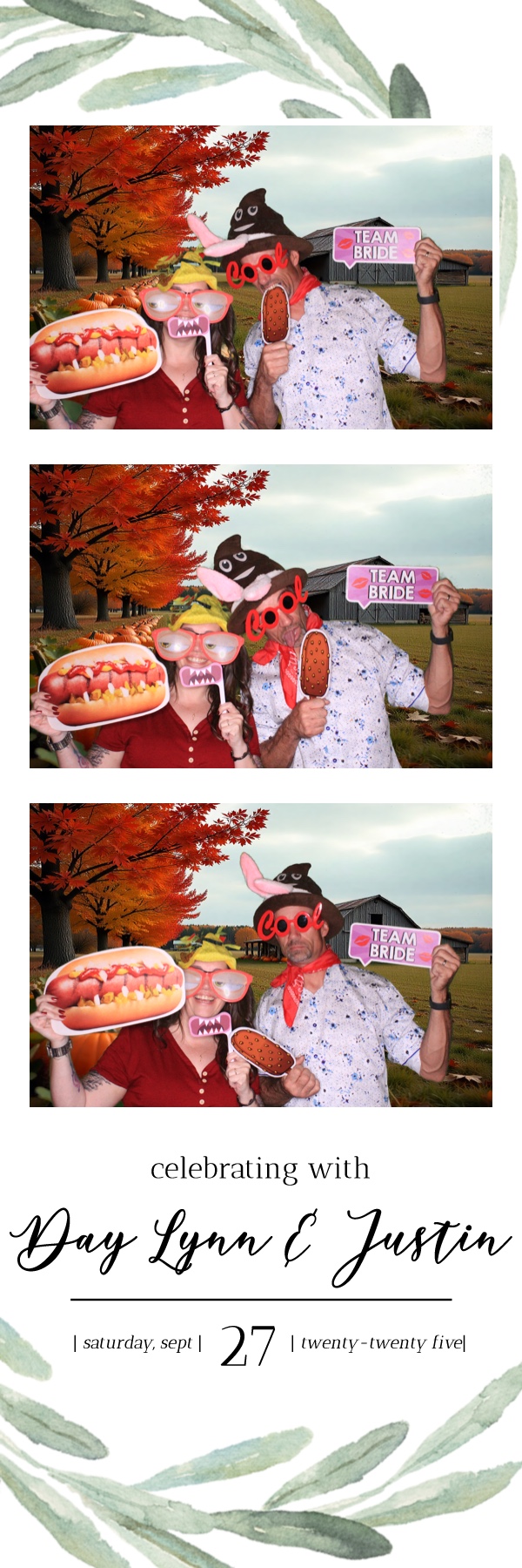 Day Lynn and Justin's Wedding | View more photos from the event at gallery.photoboothbillings.com/u/PhotoBoothBillings/Day-Lynn-and-Justins-Wedding