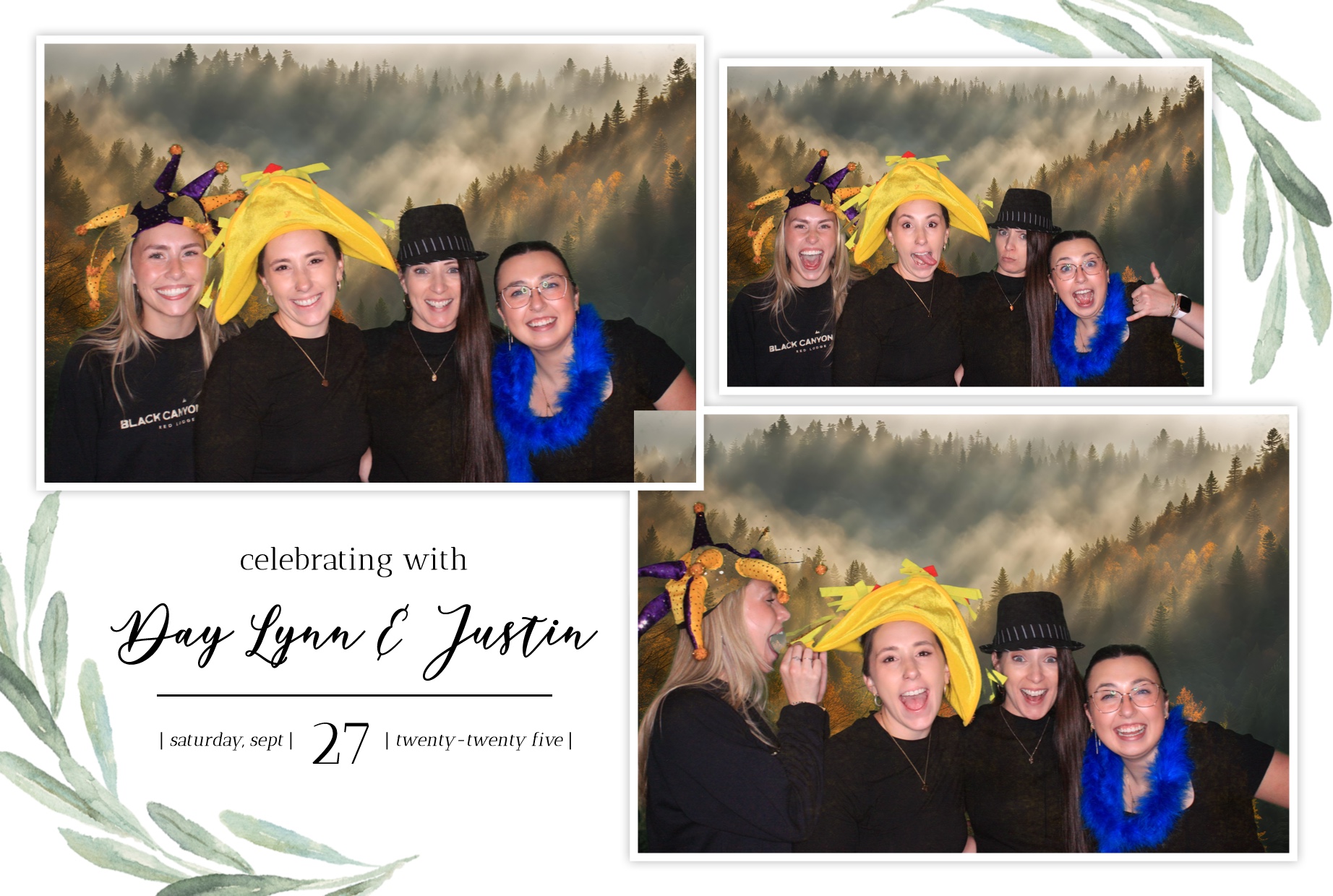 Day Lynn and Justin's Wedding | View more photos from the event at gallery.photoboothbillings.com/u/PhotoBoothBillings/Day-Lynn-and-Justins-Wedding