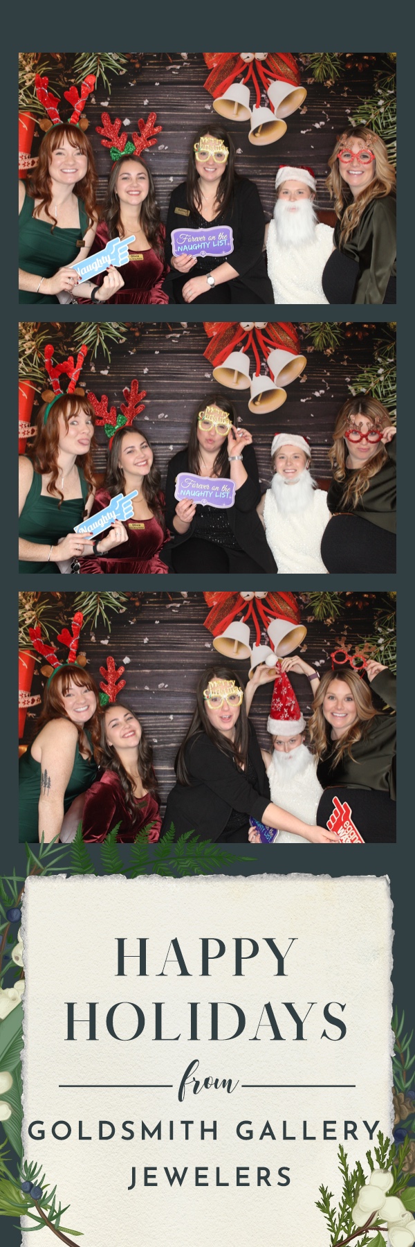Goldsmith Gallery Holiday Party | View more photos from the event at gallery.photoboothbillings.com/u/PhotoBoothBillings/Goldsmith-Gallery-Holiday-Party