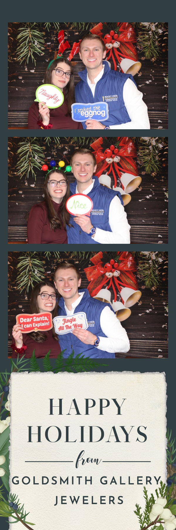 Goldsmith Gallery Holiday Party | View more photos from the event at gallery.photoboothbillings.com/u/PhotoBoothBillings/Goldsmith-Gallery-Holiday-Party