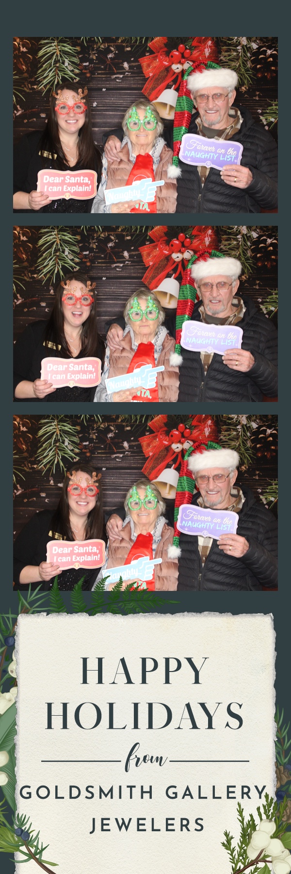 Goldsmith Gallery Holiday Party | View more photos from the event at gallery.photoboothbillings.com/u/PhotoBoothBillings/Goldsmith-Gallery-Holiday-Party