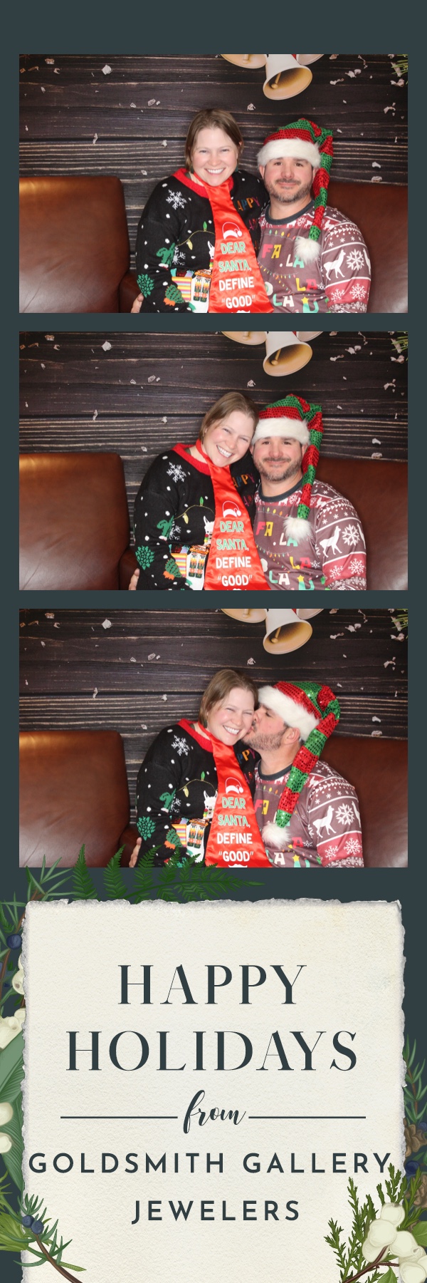 Goldsmith Gallery Holiday Party | View more photos from the event at gallery.photoboothbillings.com/u/PhotoBoothBillings/Goldsmith-Gallery-Holiday-Party