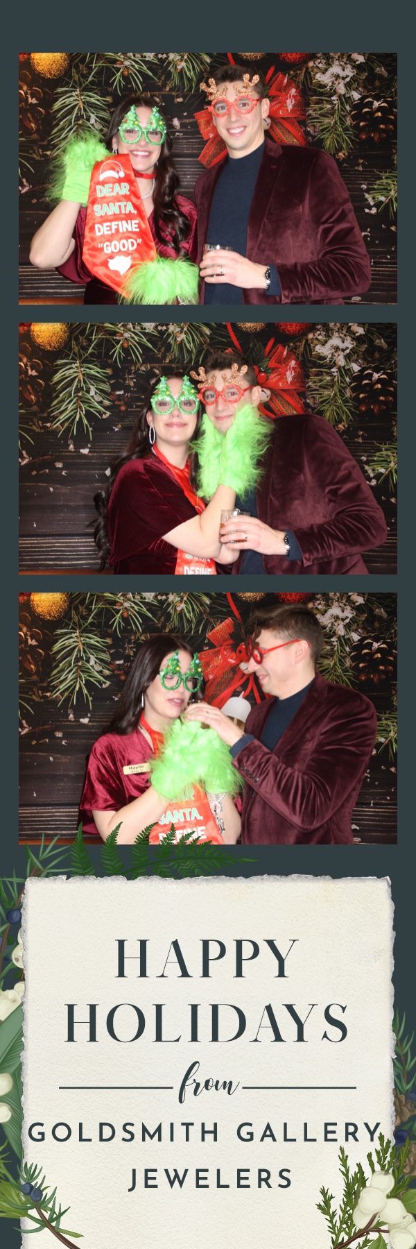 Goldsmith Gallery Holiday Party | View more photos from the event at gallery.photoboothbillings.com/u/PhotoBoothBillings/Goldsmith-Gallery-Holiday-Party