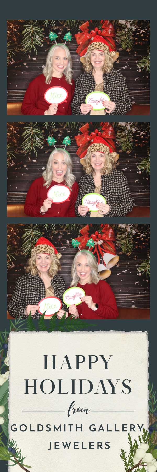 Goldsmith Gallery Holiday Party | View more photos from the event at gallery.photoboothbillings.com/u/PhotoBoothBillings/Goldsmith-Gallery-Holiday-Party