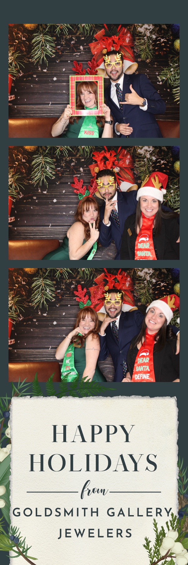 Goldsmith Gallery Holiday Party | View more photos from the event at gallery.photoboothbillings.com/u/PhotoBoothBillings/Goldsmith-Gallery-Holiday-Party