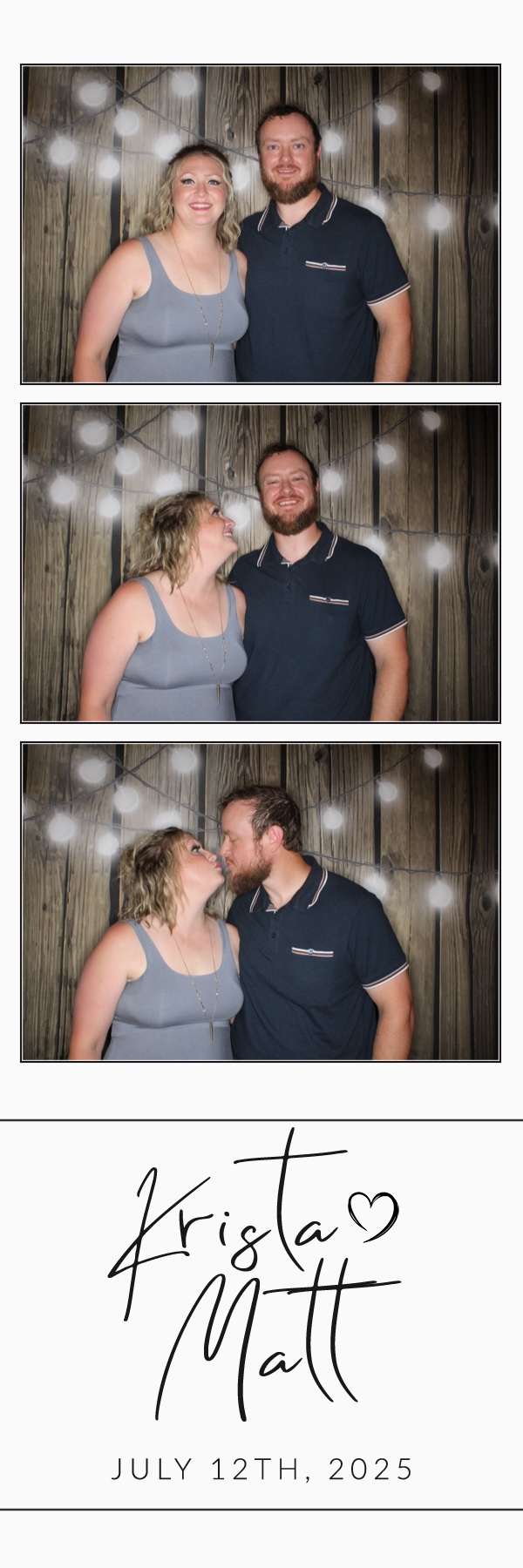 Krista and Matt | View more photos from the event at gallery.photoboothbillings.com/u/PhotoBoothBillings/Krista-and-Matt