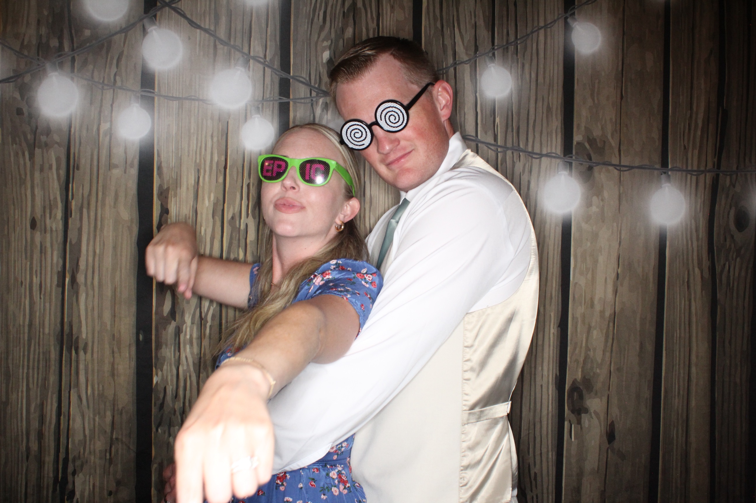 Krista and Matt | View more photos from the event at gallery.photoboothbillings.com/u/PhotoBoothBillings/Krista-and-Matt