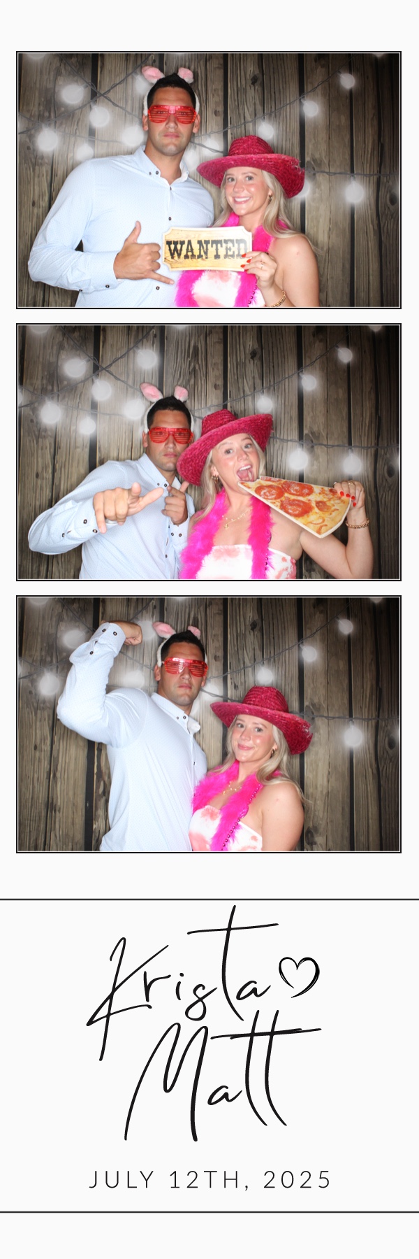 Krista and Matt | View more photos from the event at gallery.photoboothbillings.com/u/PhotoBoothBillings/Krista-and-Matt