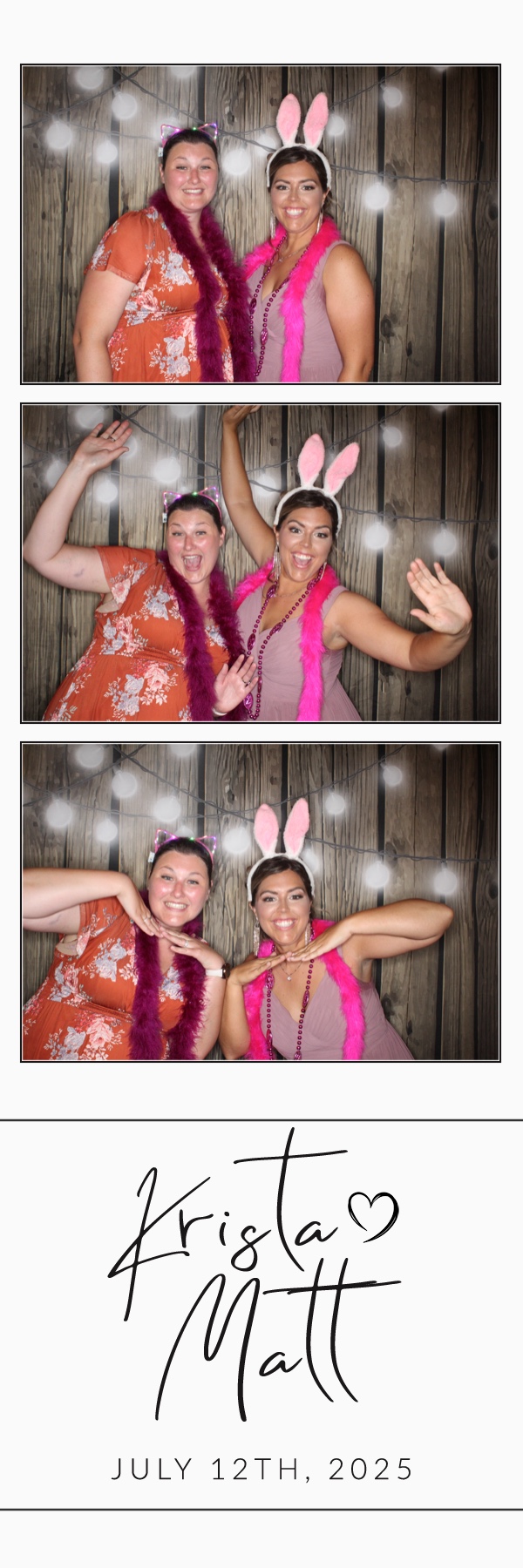 Krista and Matt | View more photos from the event at gallery.photoboothbillings.com/u/PhotoBoothBillings/Krista-and-Matt