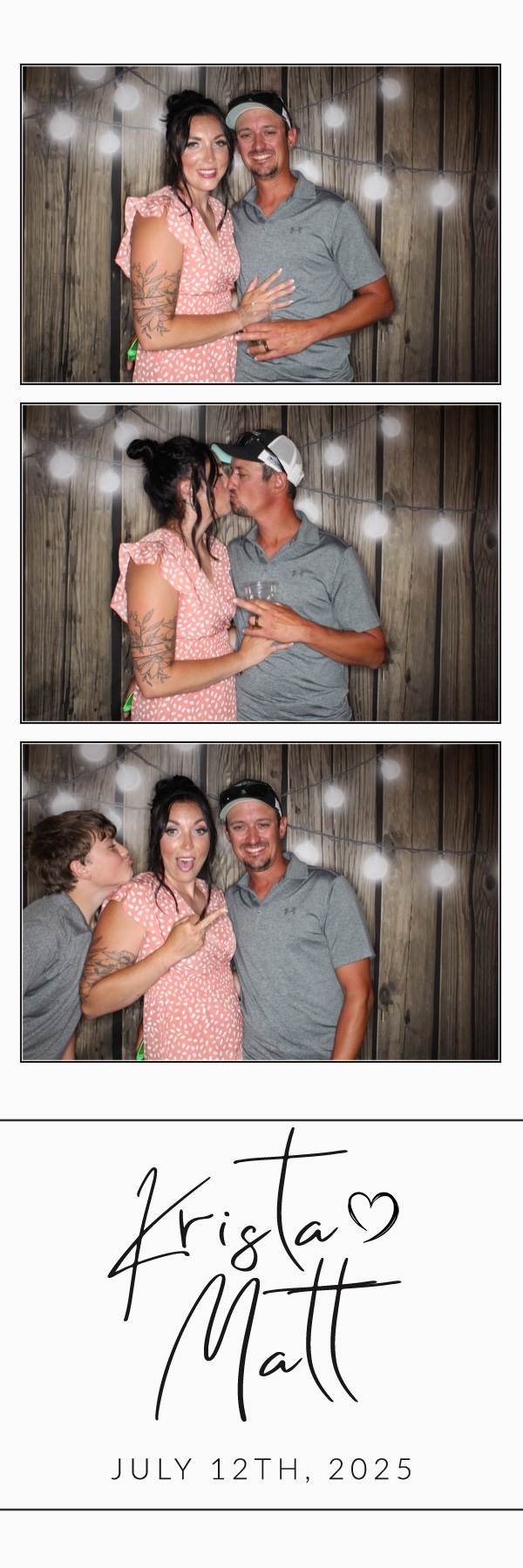 Krista and Matt | View more photos from the event at gallery.photoboothbillings.com/u/PhotoBoothBillings/Krista-and-Matt