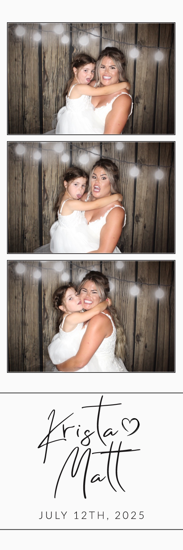 Krista and Matt | View more photos from the event at gallery.photoboothbillings.com/u/PhotoBoothBillings/Krista-and-Matt