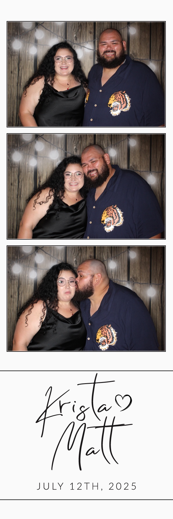 Krista and Matt | View more photos from the event at gallery.photoboothbillings.com/u/PhotoBoothBillings/Krista-and-Matt