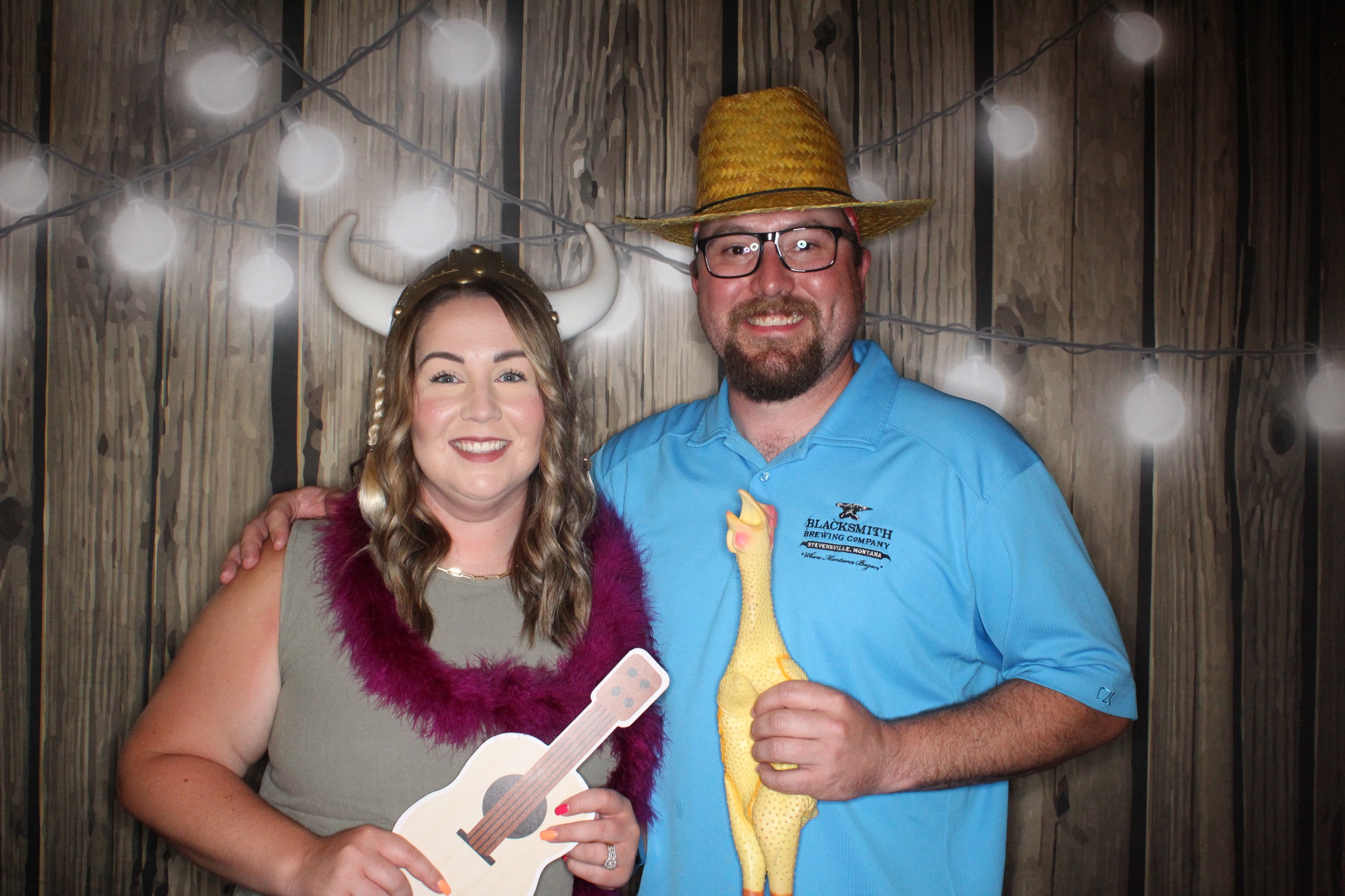 Krista and Matt | View more photos from the event at gallery.photoboothbillings.com/u/PhotoBoothBillings/Krista-and-Matt