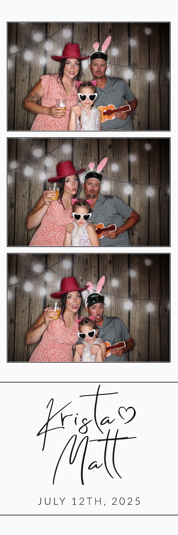 Krista and Matt | View more photos from the event at gallery.photoboothbillings.com/u/PhotoBoothBillings/Krista-and-Matt
