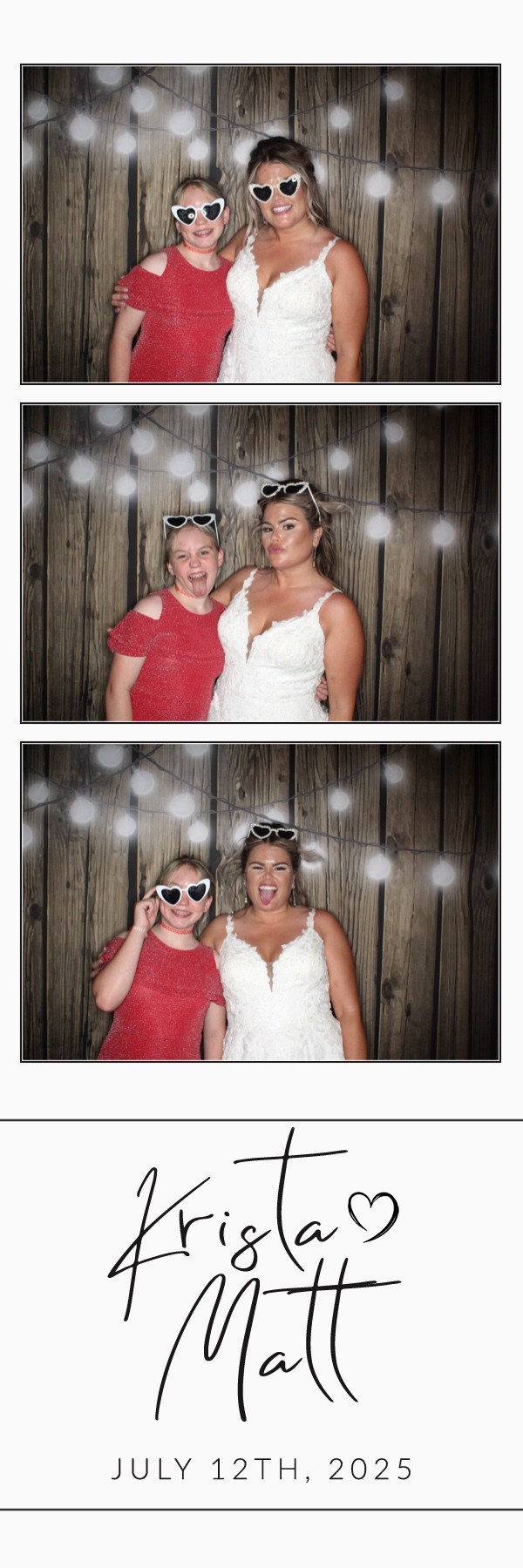 Krista and Matt | View more photos from the event at gallery.photoboothbillings.com/u/PhotoBoothBillings/Krista-and-Matt