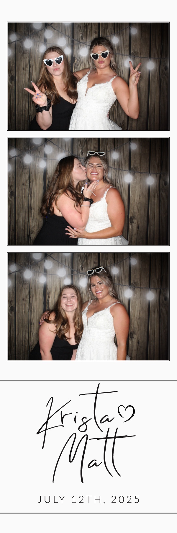 Krista and Matt | View more photos from the event at gallery.photoboothbillings.com/u/PhotoBoothBillings/Krista-and-Matt
