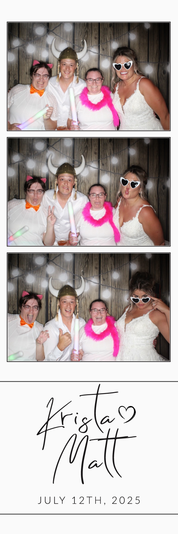 Krista and Matt | View more photos from the event at gallery.photoboothbillings.com/u/PhotoBoothBillings/Krista-and-Matt