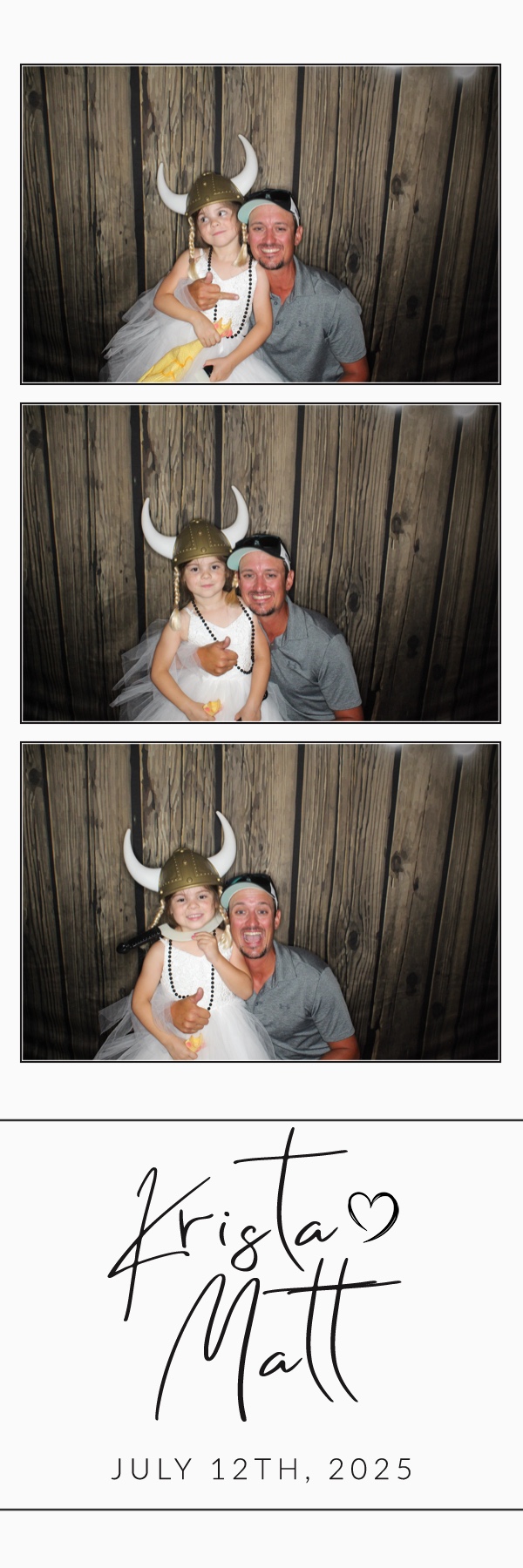 Krista and Matt | View more photos from the event at gallery.photoboothbillings.com/u/PhotoBoothBillings/Krista-and-Matt